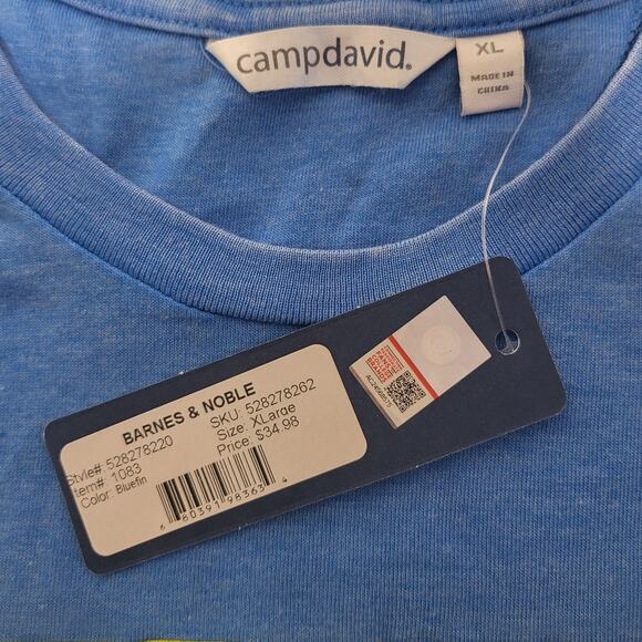 NEW SJSU SAN JOSE STATE UNIVERSITY CAMPDAVID T-SHIRT - XL - Picture 5 of 5